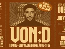 Sat Oct 21 VON:D (Deep Medi / France), Joey Darker, Void, Rankin Franklin @ The Bridge
